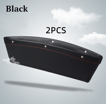 Car Organizer Box Caddy Catcher PU Leather Seat Gap Storage Bag - KuzuSHOP