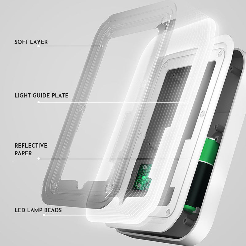 led makeup mirror with light - KuzuSHOP