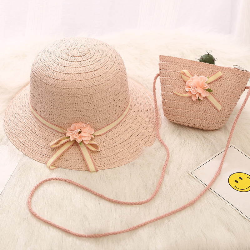 Summer sun protection cute princess sun hat girl - KuzuSHOP
