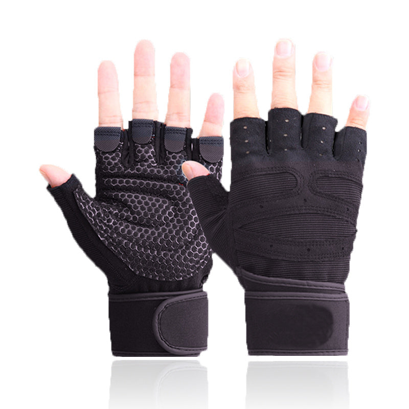 Sports fitness microfiber gloves - KuzuSHOP
