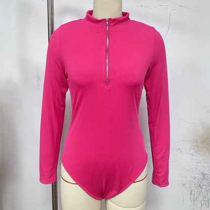 Fashion Long Sleeve Jumpsuit Seamless Slimming Shapewear For Women Romper - KuzuSHOP