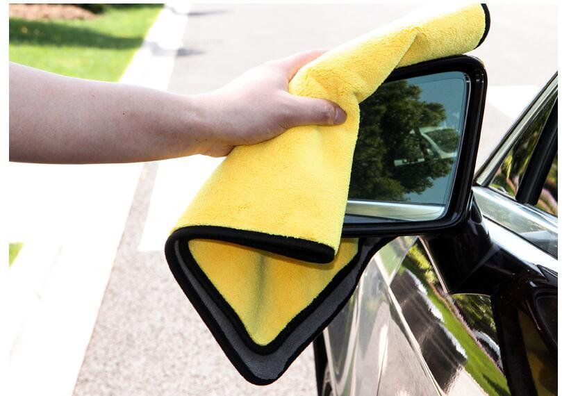 Car wash towel cleaning cloth special towel not lint car glass absorbent rag non-deer skin towel thickening without leaving marks - KuzuSHOP