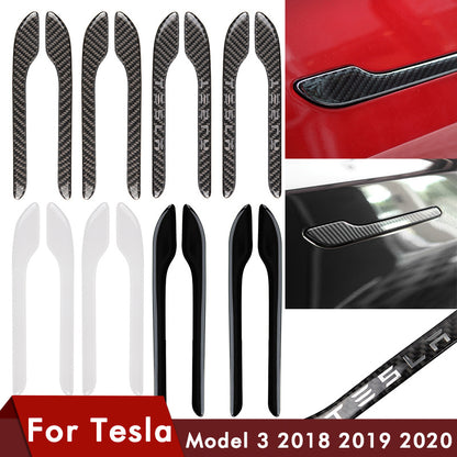 Car door handle decoration for tesla