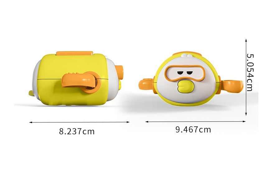 Children's Bath Toys Cartoon Clockwork Bath Water Toys - KuzuSHOP