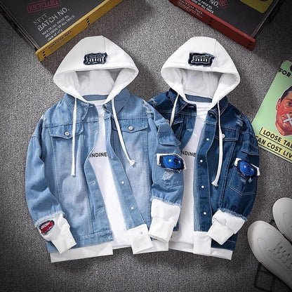 Baseball denim jacket
