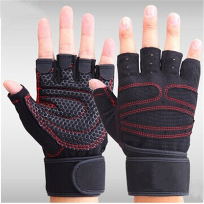 Sports fitness microfiber gloves - KuzuSHOP