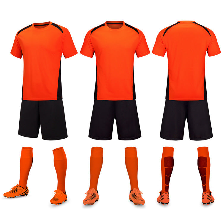 Adult and children football training suit