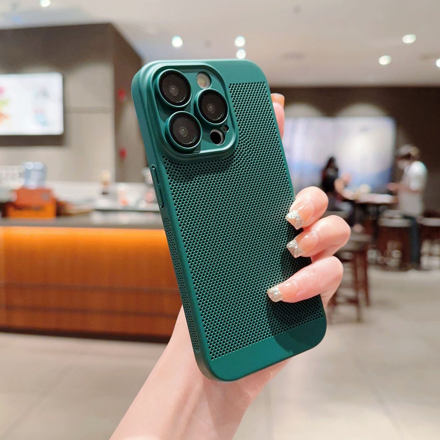 Ultra-thin Heat Dissipating Mesh Shell Phone Case