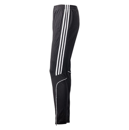 Man straight tube pants leisure pants thin outdoor fitness running FOOTBALL PANTS fast dry casual clothing wholesale - KuzuSHOP
