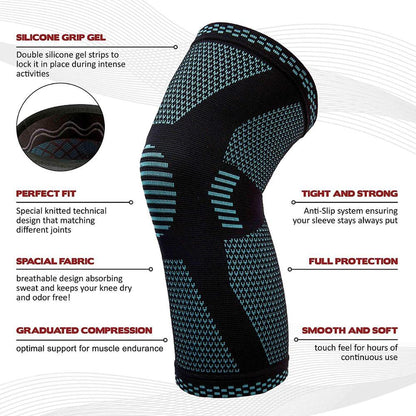 Sports Knee Pads Knitted Sports Knee Pads - KuzuSHOP