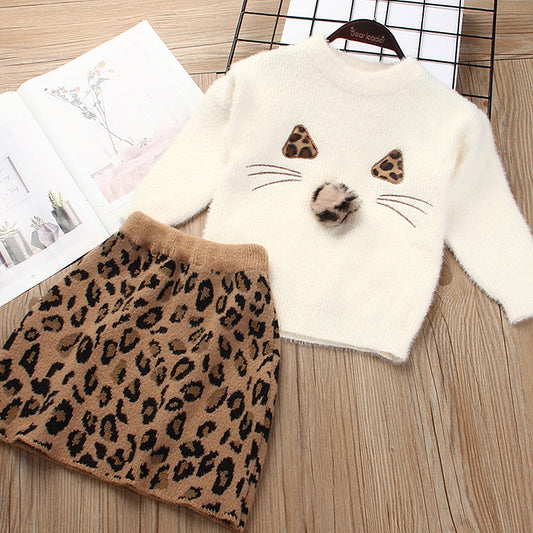 Children's knitted sweater suit - KuzuSHOP