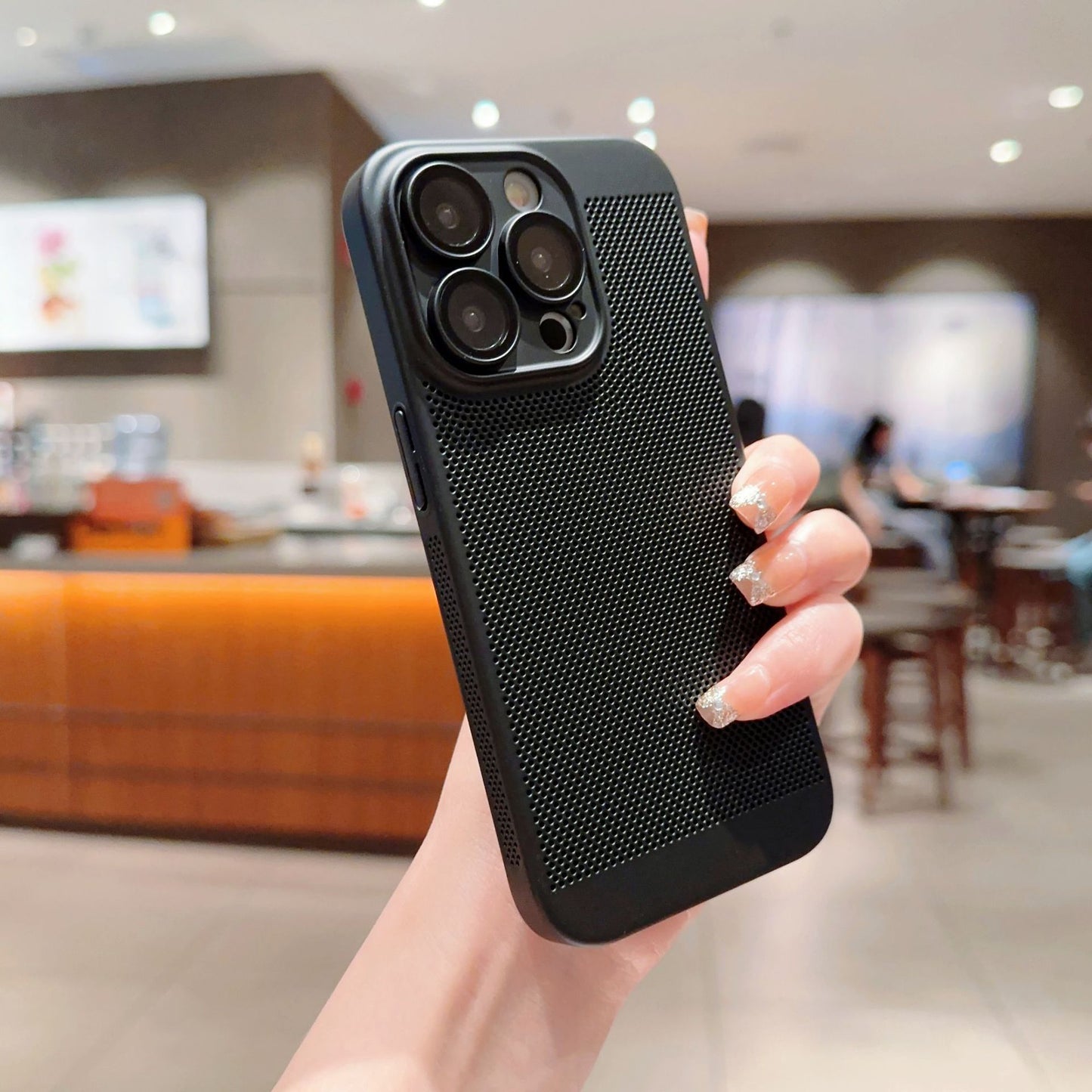 Ultra-thin Heat Dissipating Mesh Shell Phone Case