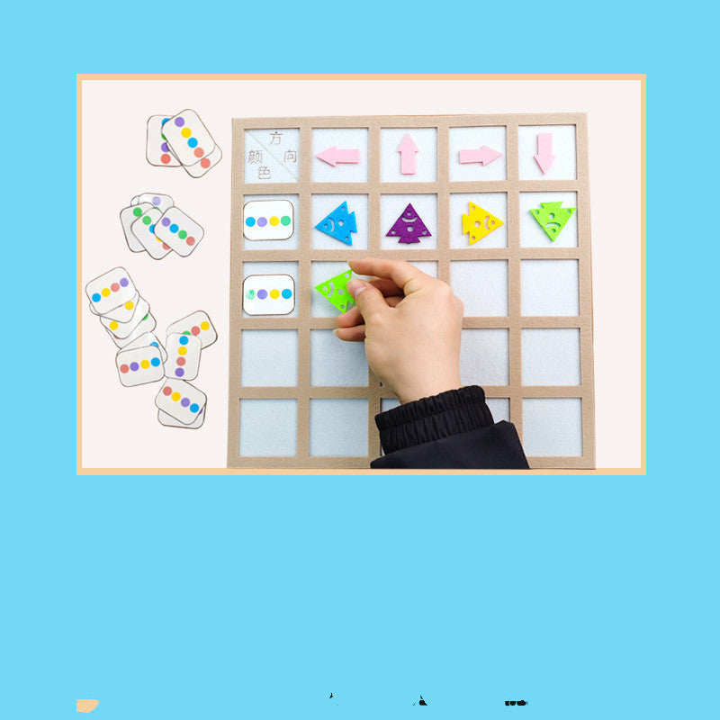 Kindergarten Regional Activities Small Fish Find Direction Cognition Education Toy - KuzuSHOP