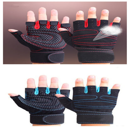 Sports fitness microfiber gloves - KuzuSHOP