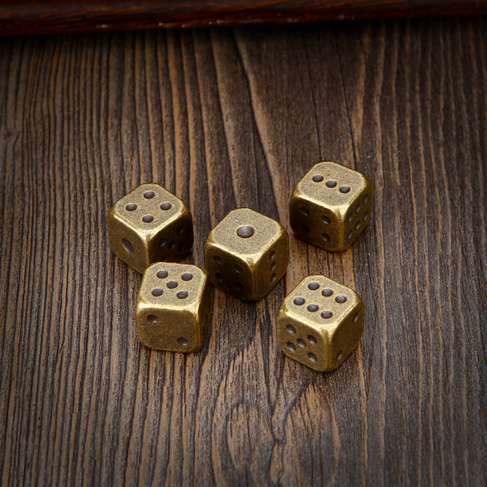 Metal Luminous Dice Large Entertainment Supplies - KuzuSHOP