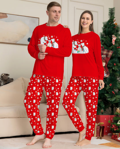 Christmas Family Matching Pajamas Sets. Christmas Sleepwear Parent-Child Pjs Outfit For Christmas Holiday. Xmas Party PJs - KuzuSHOP
