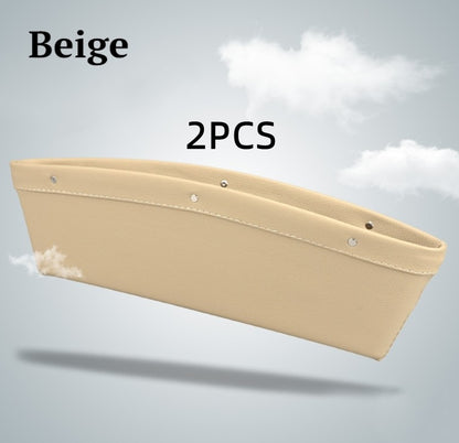 Car Organizer Box Caddy Catcher PU Leather Seat Gap Storage Bag - KuzuSHOP