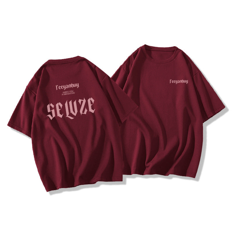 Women's Summer Loose Top T-shirt With Short Sleeves