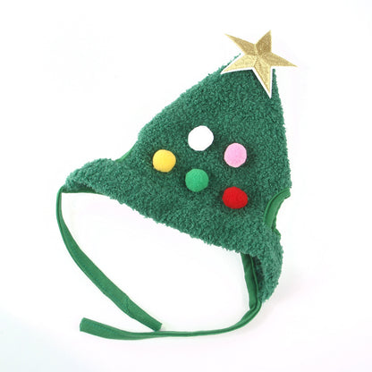 Pet Hat Christmas Tree Shape - KuzuSHOP