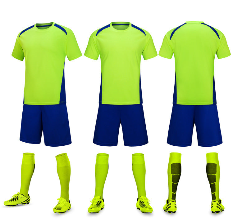 Adult and children football training suit