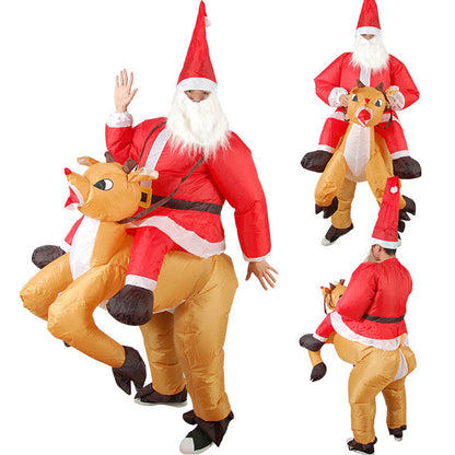Christmas Santa Claus costume for Adults - KuzuSHOP