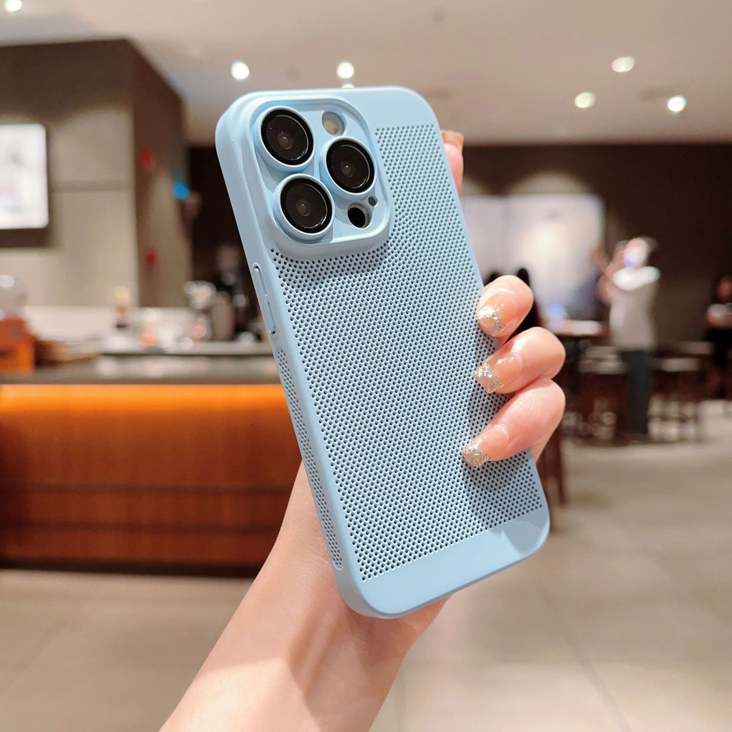 Ultra-thin Heat Dissipating Mesh Shell Phone Case