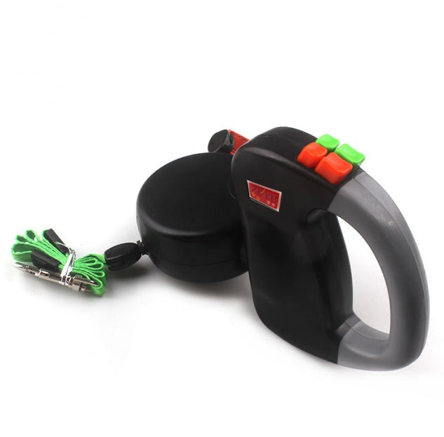 Retractable Dual Pet Dog Walking Leash - KuzuSHOP