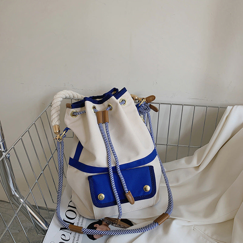 Bag Female Hand Bill Of Lading Shoulder Cross-body Bucket Bag