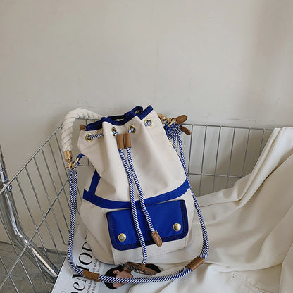 Bag Female Hand Bill Of Lading Shoulder Cross-body Bucket Bag