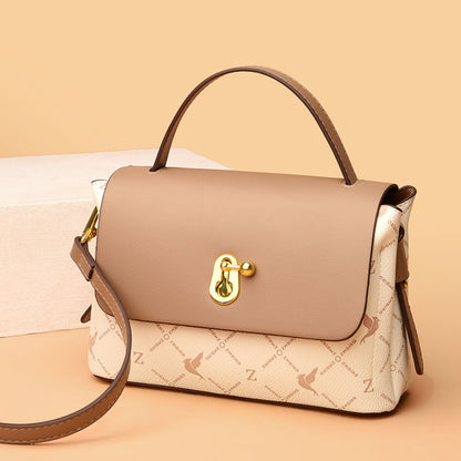 Bag women's bag new 2024 Messenger bag women's shoulder bag women's fashion printing women's handbag women's one piece delivery