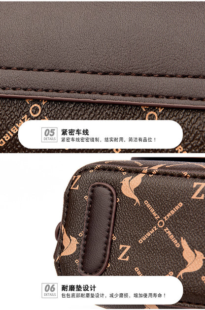 Bag women's bag new 2024 Messenger bag women's shoulder bag women's fashion printing women's handbag women's one piece delivery