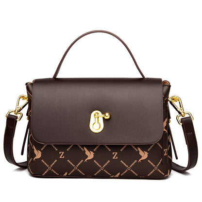 Bag women's bag new 2024 Messenger bag women's shoulder bag women's fashion printing women's handbag women's one piece delivery