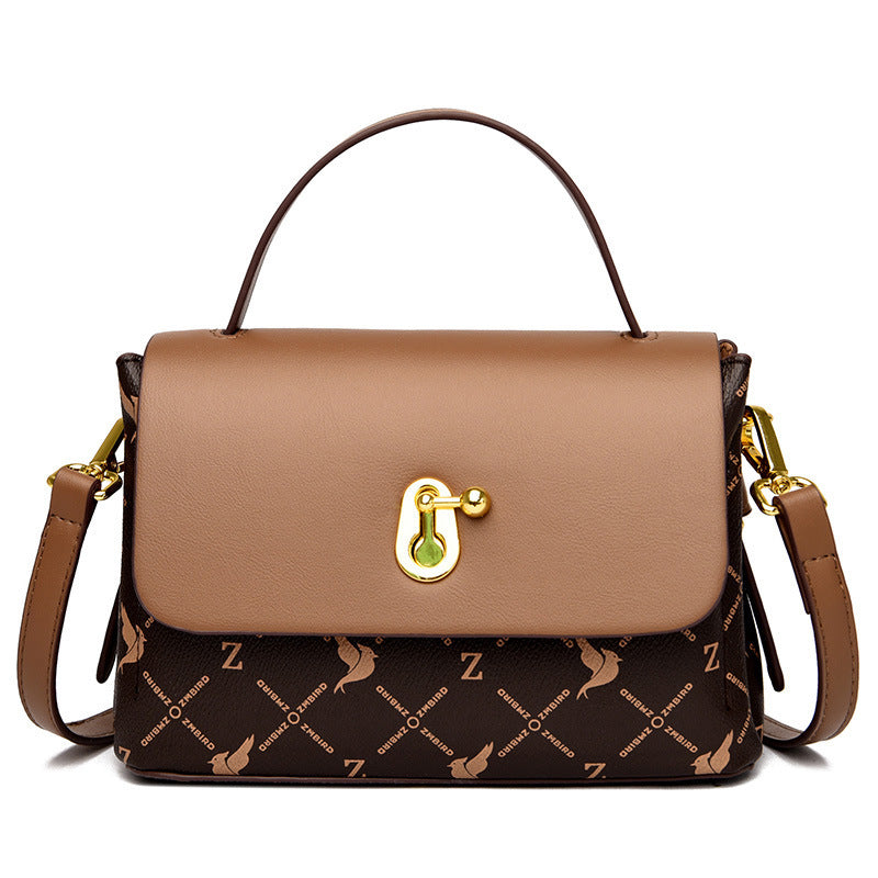 Bag women's bag new 2024 Messenger bag women's shoulder bag women's fashion printing women's handbag women's one piece delivery
