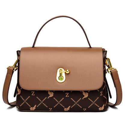 Bag women's bag new 2024 Messenger bag women's shoulder bag women's fashion printing women's handbag women's one piece delivery