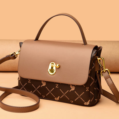 Bag women's bag new 2024 Messenger bag women's shoulder bag women's fashion printing women's handbag women's one piece delivery