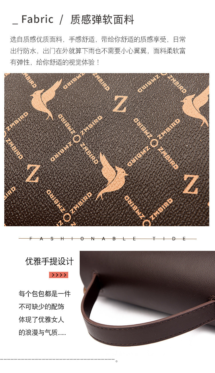 Bag women's bag new 2024 Messenger bag women's shoulder bag women's fashion printing women's handbag women's one piece delivery