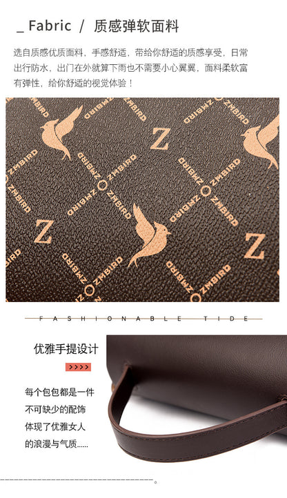Bag women's bag new 2024 Messenger bag women's shoulder bag women's fashion printing women's handbag women's one piece delivery