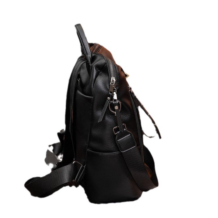 Autumn and winter new fashion rivet temperament large capacity pu mommy bag backpack women's bag manufacturer wholesale dropshipping