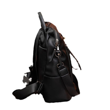 Autumn and winter new fashion rivet temperament large capacity pu mommy bag backpack women's bag manufacturer wholesale dropshipping