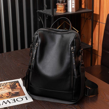 Autumn and winter new fashion rivet temperament large capacity pu mommy bag backpack women's bag manufacturer wholesale dropshipping