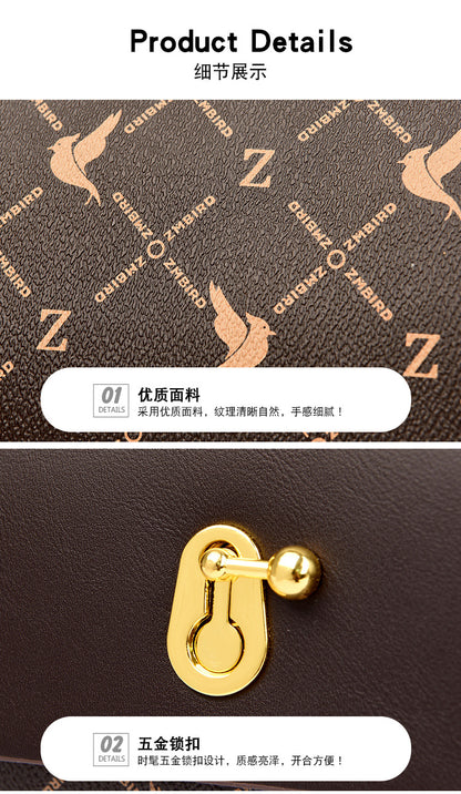 Bag women's bag new 2024 Messenger bag women's shoulder bag women's fashion printing women's handbag women's one piece delivery