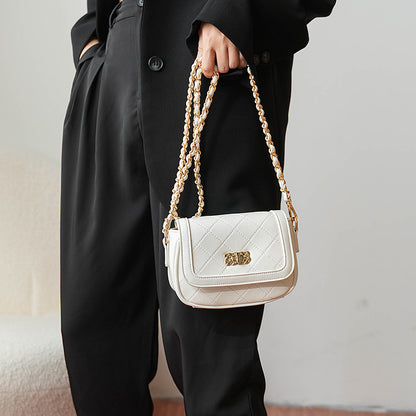 Wholesale new fashion women's bag 2024 small bag women's fashion shoulder bag Korean version Lingge ladies bag messenger bag