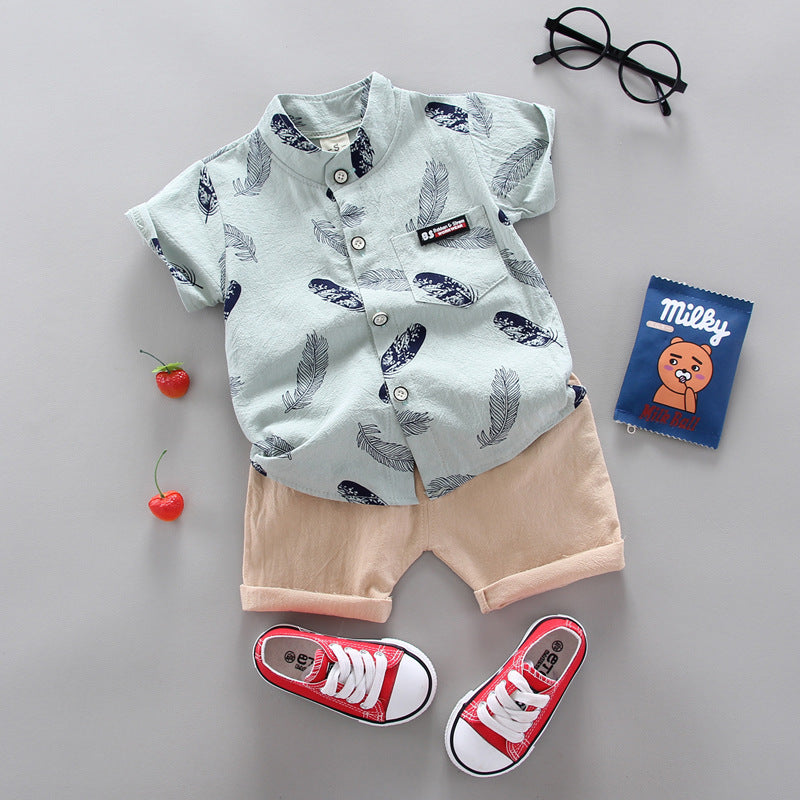 Summer Korean Style 1-4 Years Old Infant Children's Suit - KuzuSHOP