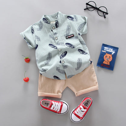 Summer Korean Style 1-4 Years Old Infant Children's Suit - KuzuSHOP