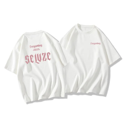 Women's Summer Loose Top T-shirt With Short Sleeves