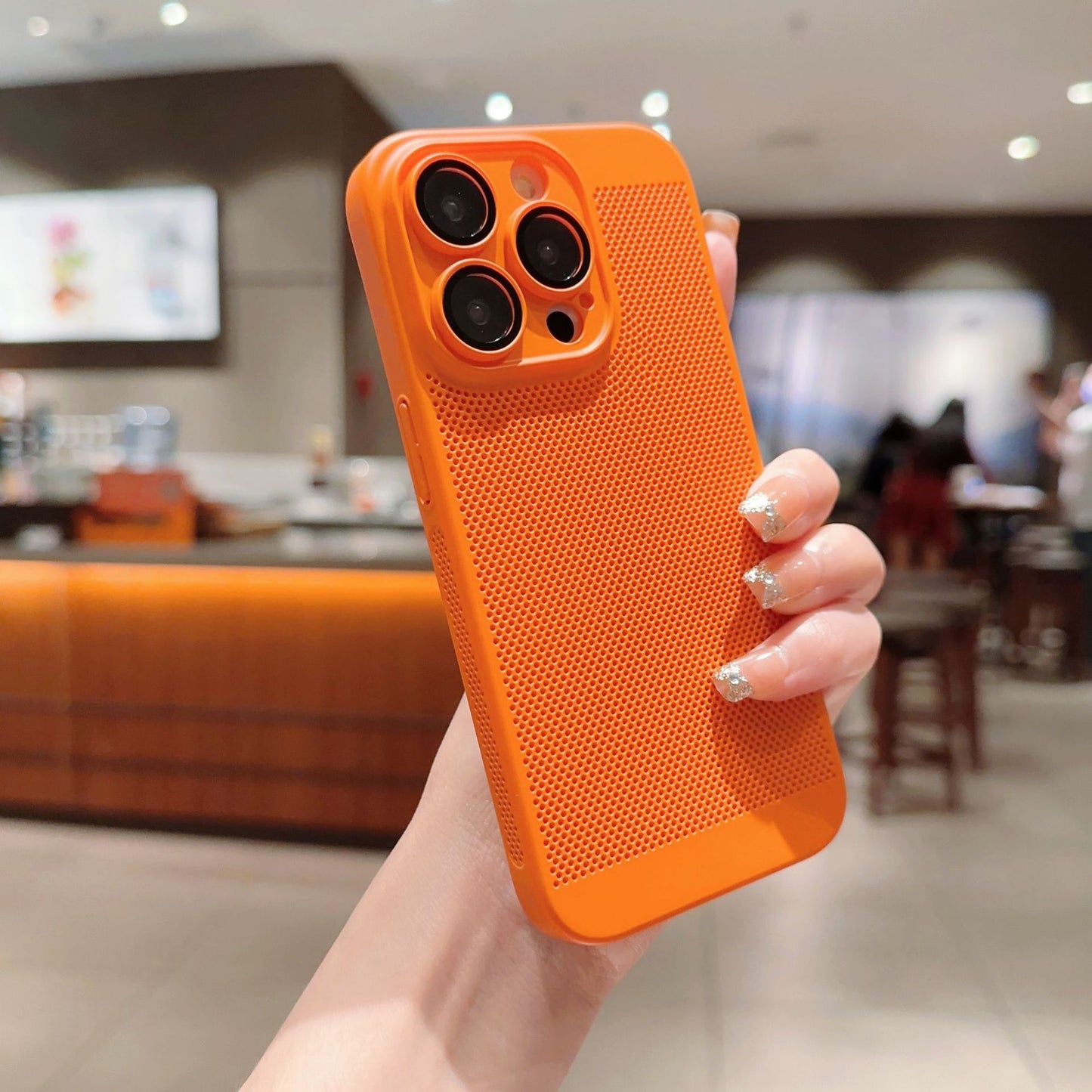 Ultra-thin Heat Dissipating Mesh Shell Phone Case