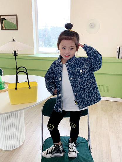 Girls' Jackets, Children's Clothing, Girls' Baby Denim Jackets - KuzuSHOP