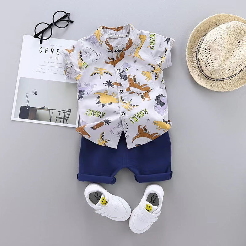 Summer Korean Style 1-4 Years Old Infant Children's Suit - KuzuSHOP