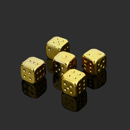 Metal Luminous Dice Large Entertainment Supplies - KuzuSHOP