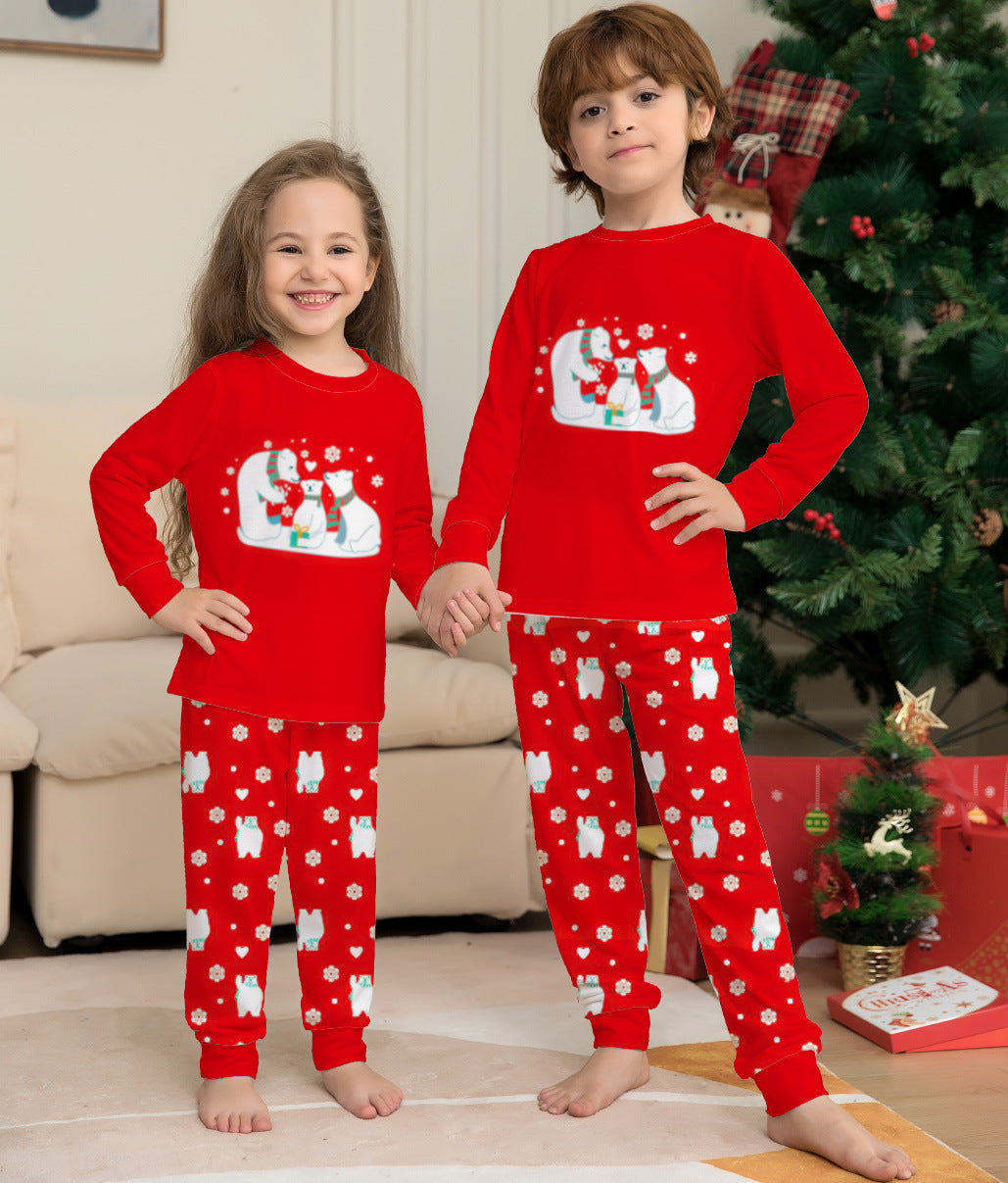 Christmas Family Matching Pajamas Sets. Christmas Sleepwear Parent-Child Pjs Outfit For Christmas Holiday. Xmas Party PJs - KuzuSHOP